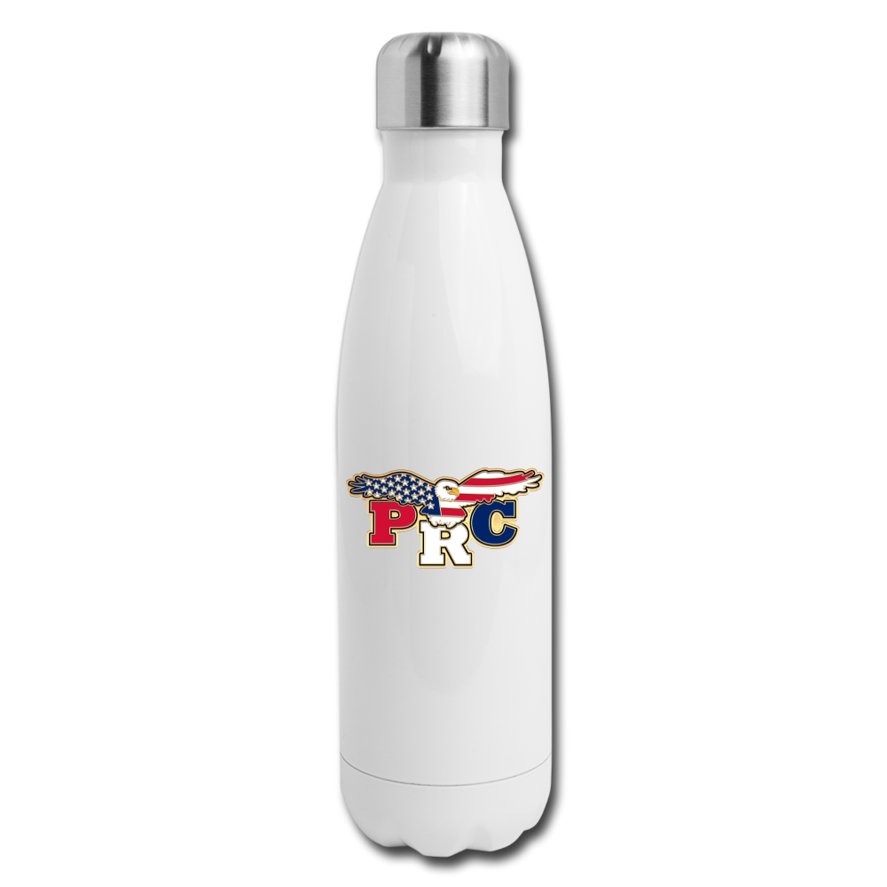PRC Insulated Stainless Steel Water Bottle - white
